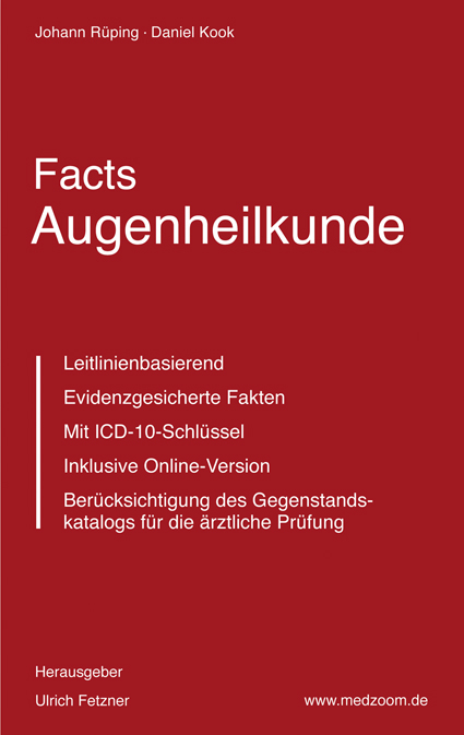 Facts Augenheilkunde - Johann Rüping, Daniel Kook