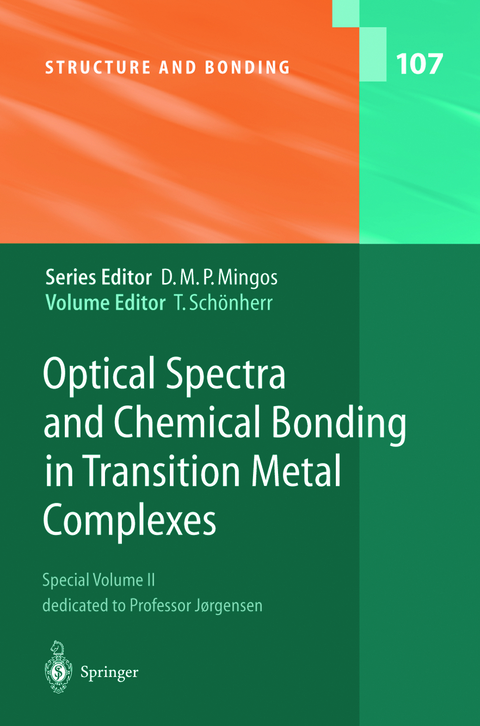 Optical Spectra and Chemical Bonding in Transition Metal Complexes - 