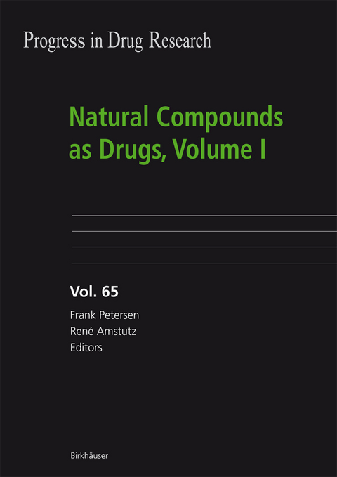 Natural Compounds as Drugs, Volume I - 