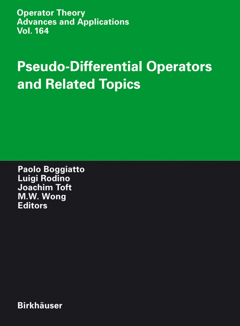 Pseudo-Differential Operators and Related Topics - 