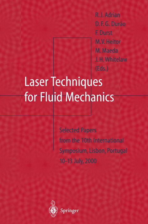 Laser Techniques for Fluid Mechanics - 