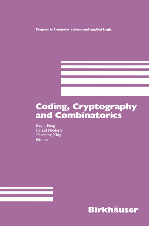 Coding, Cryptography and Combinatorics - 