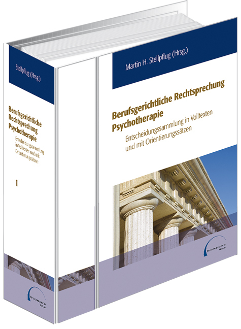 Berufsgerichtliche Rechtsprechung Psychotherapie - 