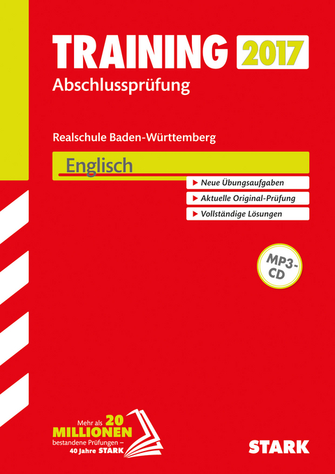 Training Abschlussprüfung Realschule Baden-Württemberg - Englisch mit MP3-CD