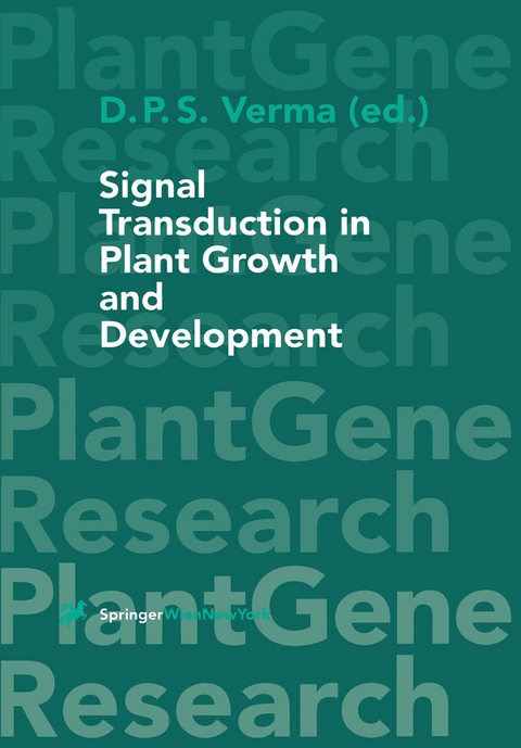 Signal Transduction in Plant Growth and Development - 