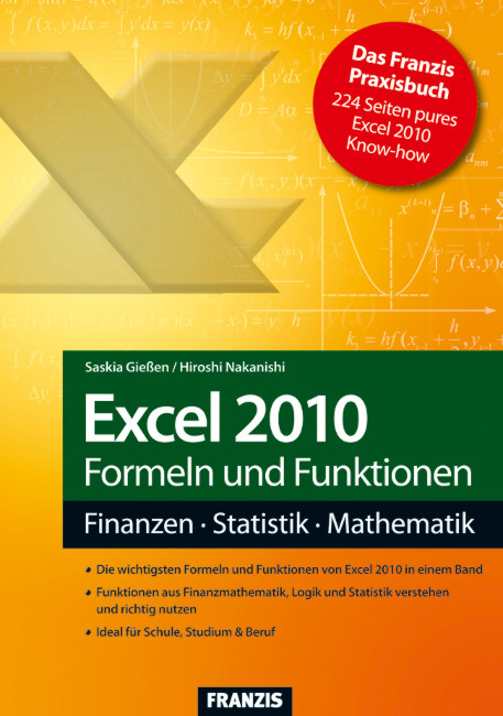 Excel 2010 Formeln und Funktionen - Saskia Gießen, Hiroshi Nakanishi