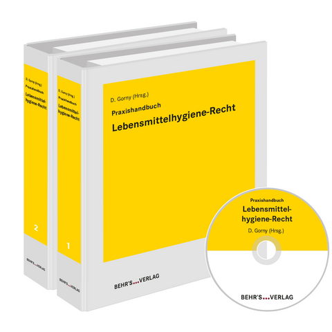 Praxishandbuch Lebensmittelhygiene-Recht - Dr. Mathias Boese, Dr. Karl Wolfgang Evers, Georg Hoffmann, Dr. Detlef Horn, Dr. Viola Neuß, Dr. Kristina Ravelhofer-Rotheneder, Dr. Thomas Reiche, Julia Schrader, Dr. Sieglinde Stähle, Prof. Gerd Weyland, Dr. Matthias Wiemers, Dipl.-Biol. Regina Zschaler