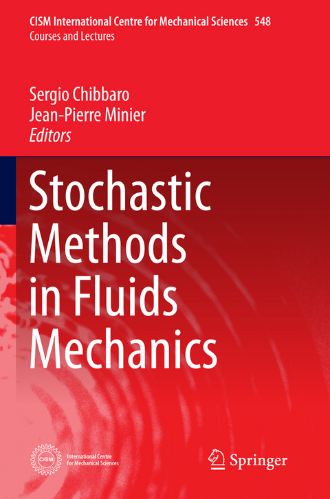 Stochastic Methods in Fluid Mechanics - 