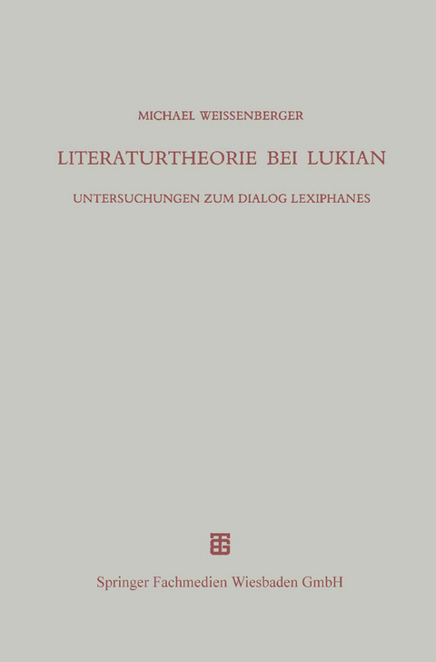 Literaturtheorie bei Lukian