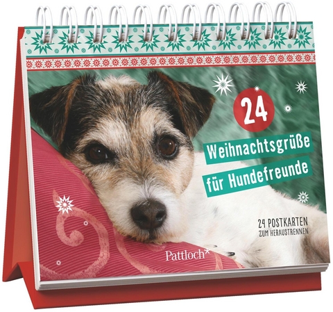 24 Weihnachtsgrüße für Hundefreunde