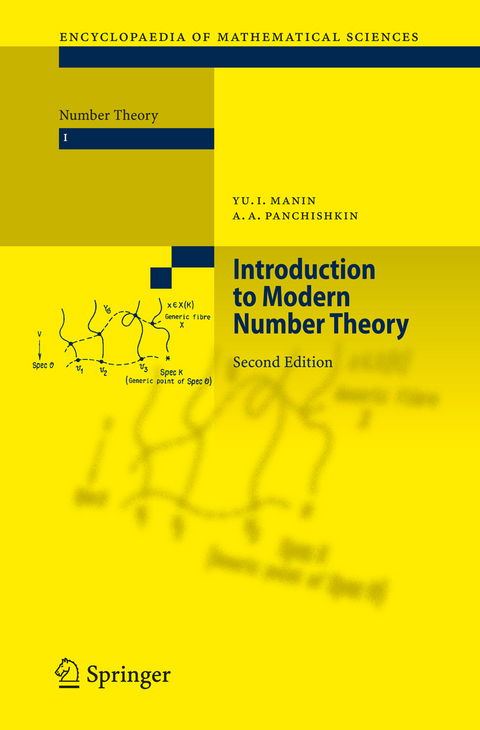 Introduction to Modern Number Theory - Yu. I. Manin, Alexei A. Panchishkin