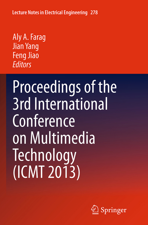 Proceedings of the 3rd International Conference on Multimedia Technology (ICMT 2013) - 