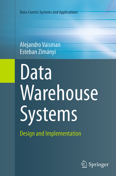 Data Warehouse Systems - Alejandro Vaisman, Esteban Zimányi