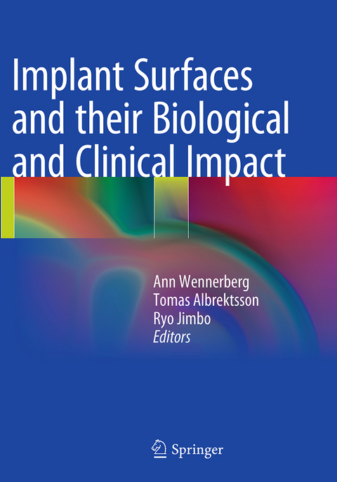 Implant Surfaces and their Biological and Clinical Impact - 