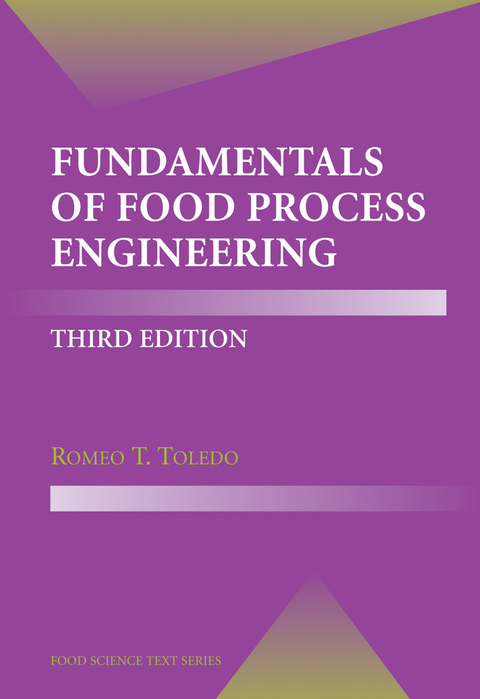 Fundamentals of Food Process Engineering - Romeo T. Toledo