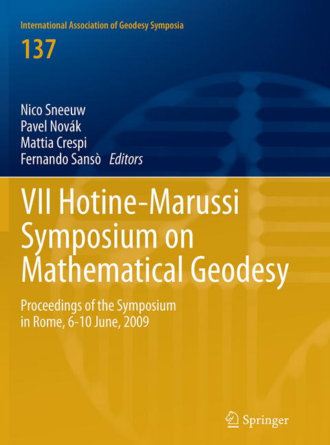 VII Hotine-Marussi Symposium on Mathematical Geodesy - 