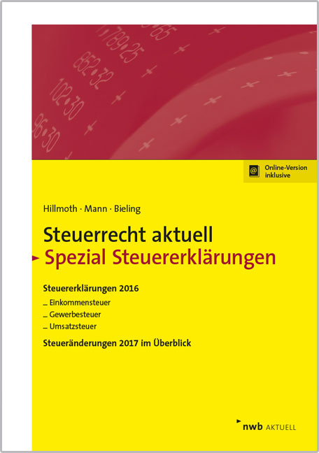 Steuerrecht aktuell Spezial Steuererklärungen 2016