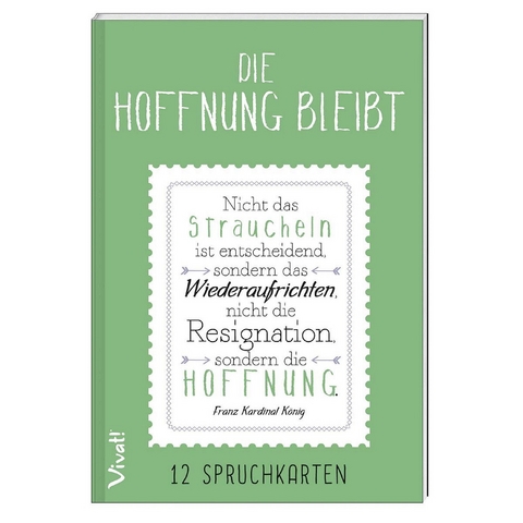 Postkartenbuch »Die Hoffnung bleibt«