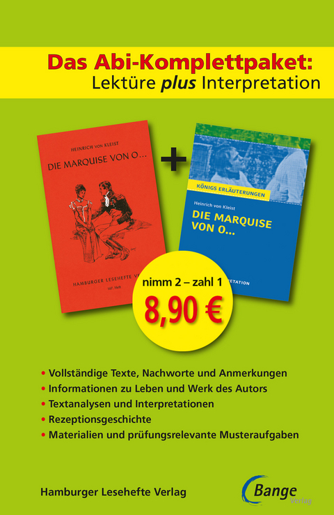 Die Marquise von O… von Heinrich von Kleist – Lektüre plus Interpretation - Heinrich von Kleist