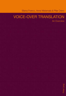 Voice-over Translation - Eliana Franco, Pilar Orero, Anna Matamala