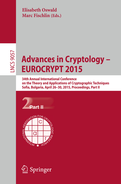 Advances in Cryptology – EUROCRYPT 2015 - 