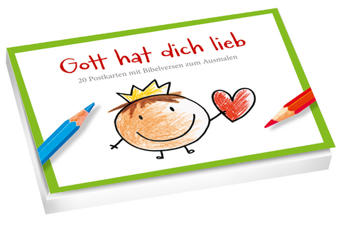 Gott hat dich lieb - Postkartenbuch - 