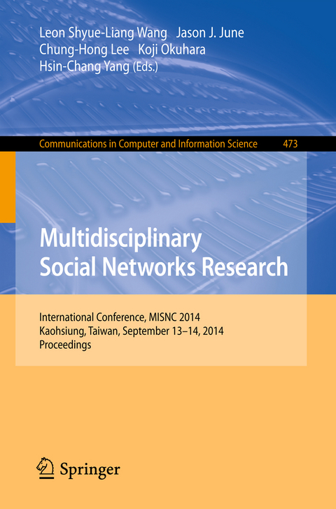 Multidisciplinary Social Networks Research - 