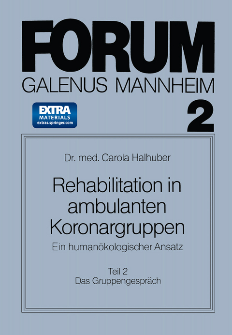 Rehabilitation in ambulanten Koronargruppen - Carola Halhuber