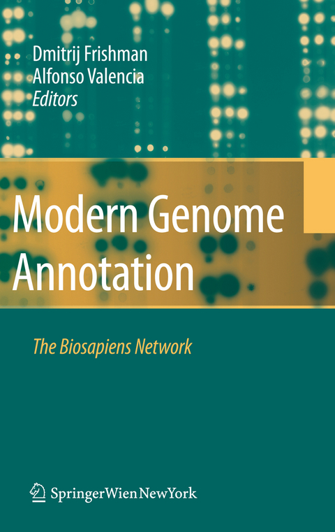 Modern Genome Annotation - 