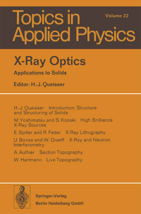 X-Ray Optics - 