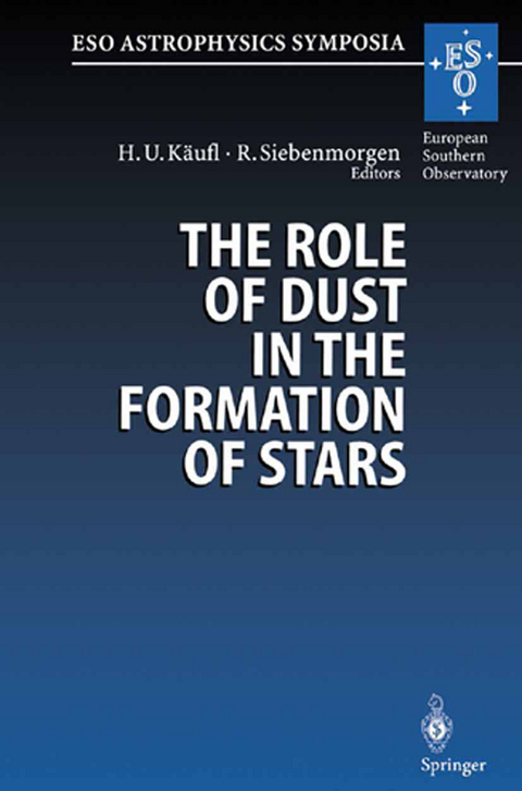 The Role of Dust in the Formation of Stars - 