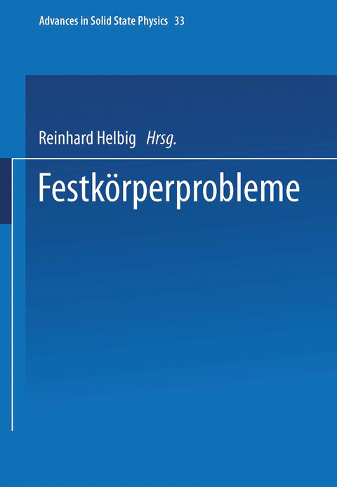 Festkörperprobleme - 