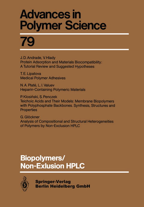 Biopolymers/Non-Exclusion HPLC