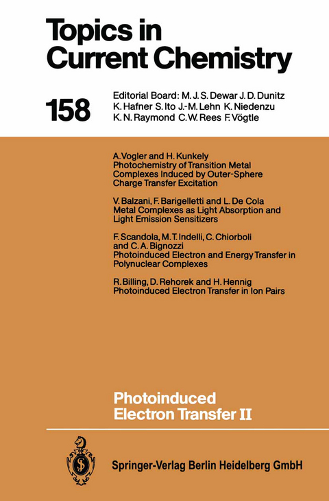 Photoinduced Electron Transfer II - 