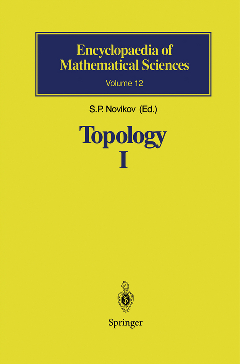 Topology I - S.P. Novikov