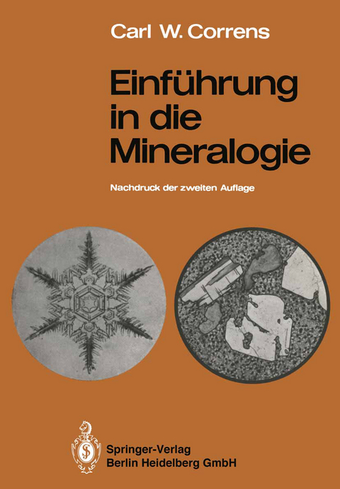 Einführung in die Mineralogie - Carl W. Correns