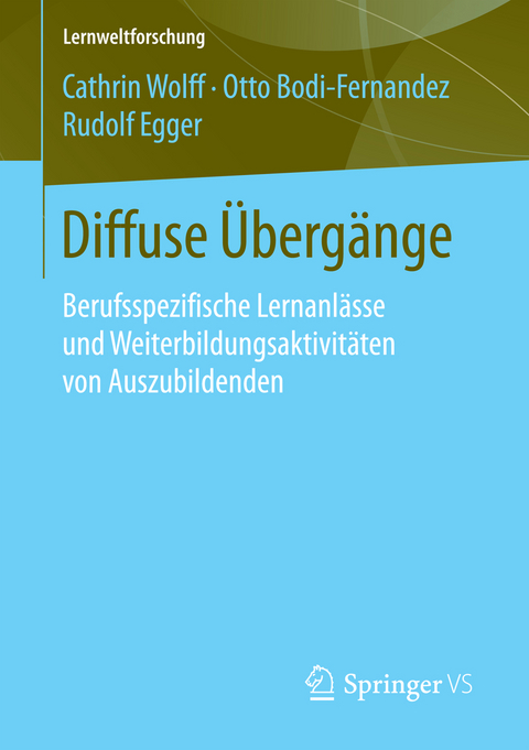 Diffuse Übergänge - Cathrin Wolff, Otto Bodi-Fernandez, Rudolf Egger