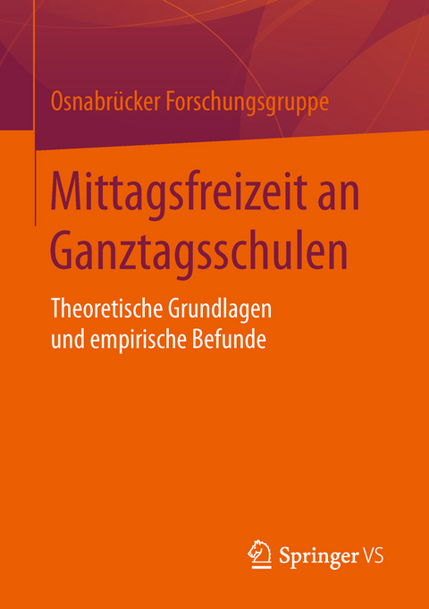 Mittagsfreizeit an Ganztagsschulen