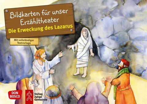 Die Erweckung des Lazarus, Kamishibai Bildkartenset - Klaus-Uwe Nommensen