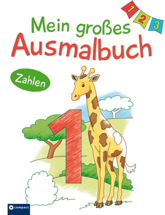 Mein großes Ausmalbuch: Zahlen - Svenja Ernsten