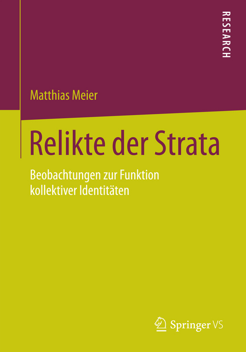 Relikte der Strata - Matthias Meier