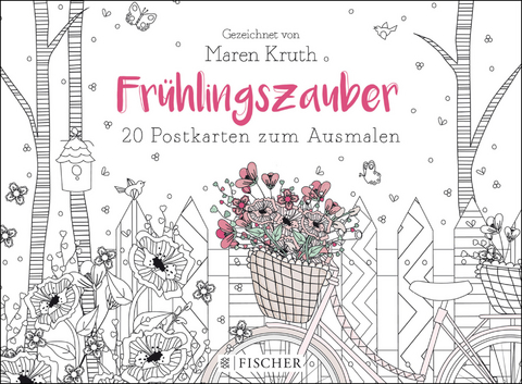 Frühlingszauber - Postkartenbuch - Maren Kruth