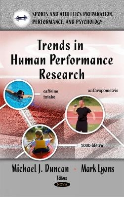 Trends in Human Performance Research - 