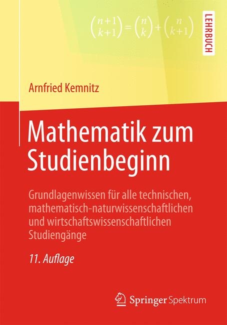 Mathematik zum Studienbeginn - Arnfried Kemnitz