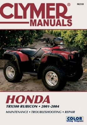 Honda TRX500 Rubicon Series ATV (2001-2004) Service Repair Manual -  Haynes Publishing