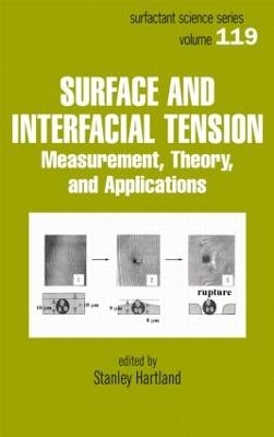 Surface and Interfacial Tension - 