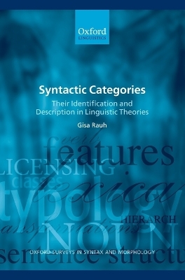 Syntactic Categories - Gisa Rauh