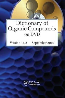 Dictionary of Organic Compounds on DVD - 