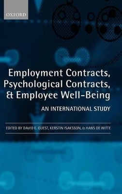 Employment Contracts, Psychological Contracts, and Employee Well-Being - 