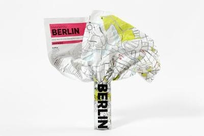 Berlin Crumpled City Map